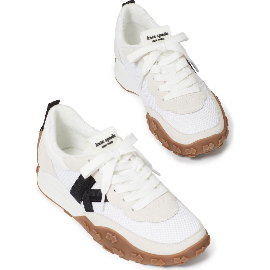 Kate Spade K As In Kate Sneakers In True White