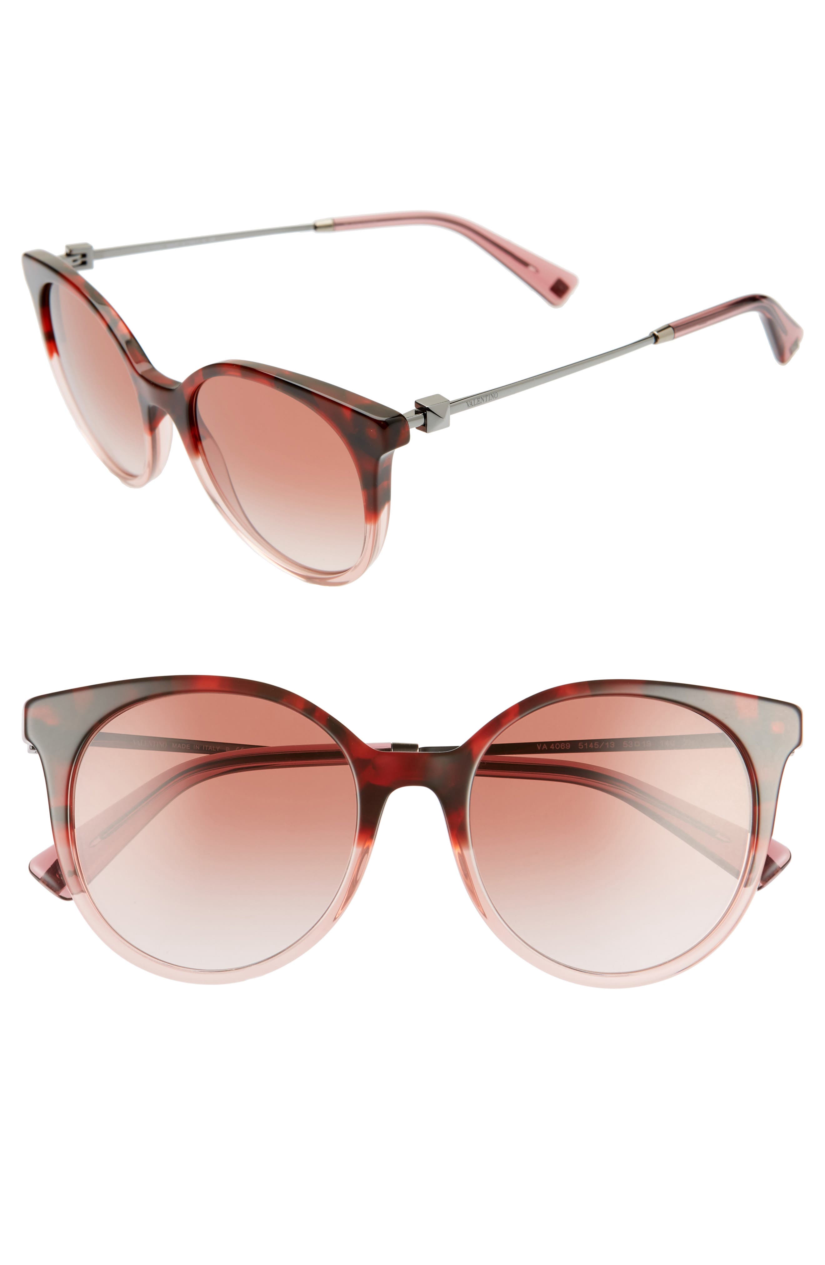 Valentino | Rockstud 53mm Gradient Cat Eye Sunglasses | Nordstrom Rack