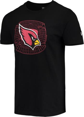 Arizona Cardinals New Era Stadium T-Shirt - Black