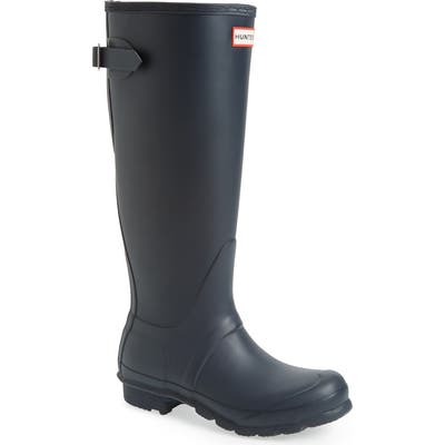 Hunter Original Tall Adjustable Back Waterproof Rain Boot