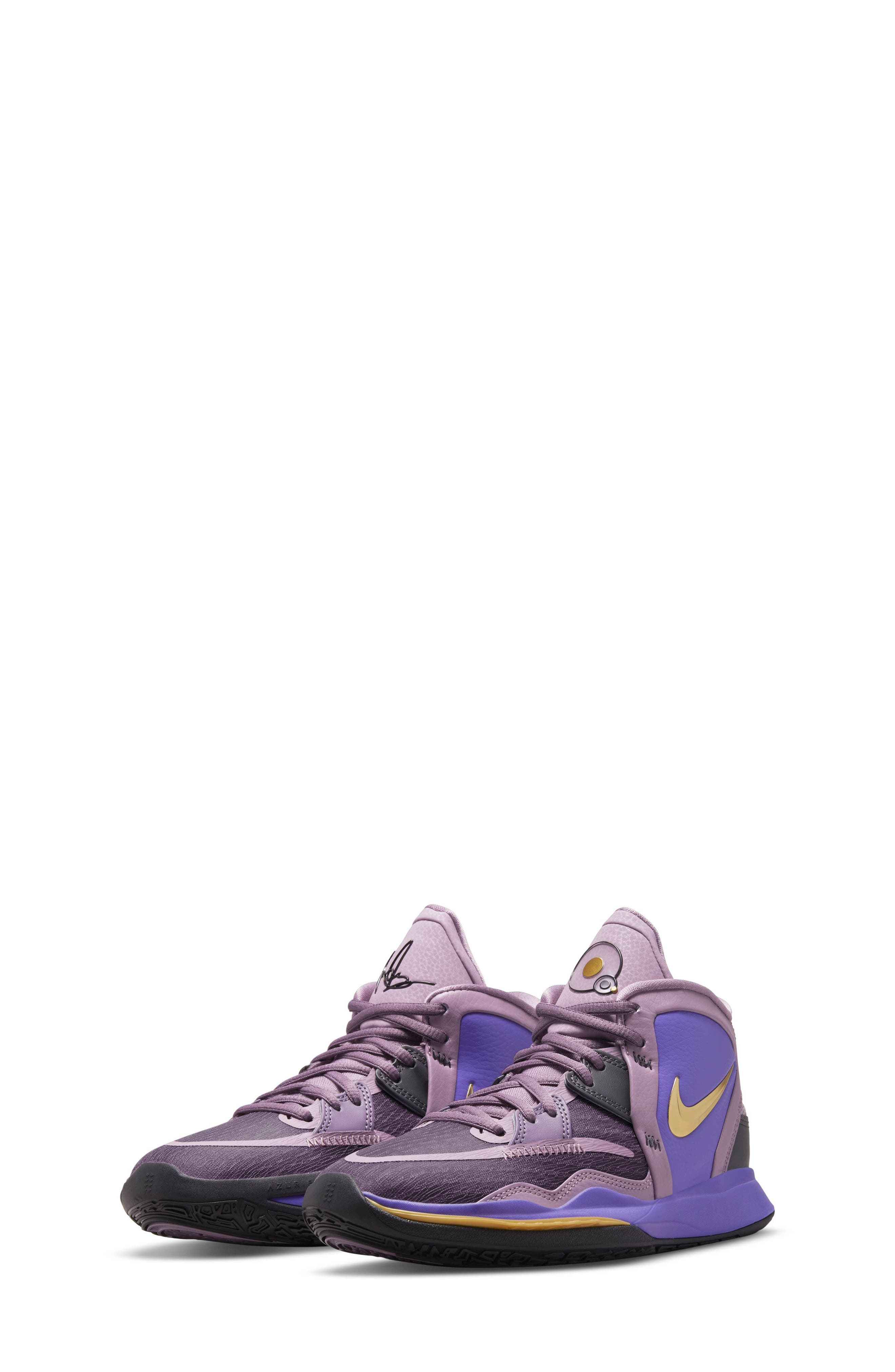 nike purple and white