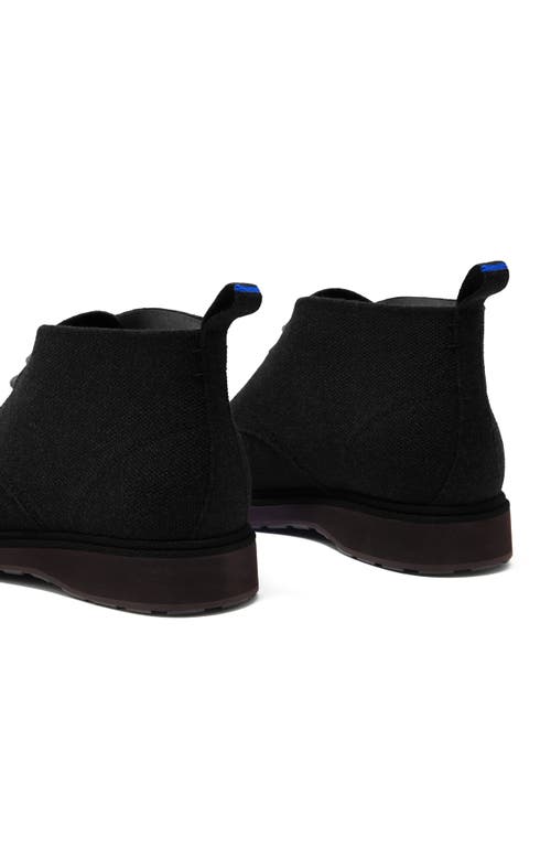 Shop Rothys Rothy's The Chukka Boot In Black