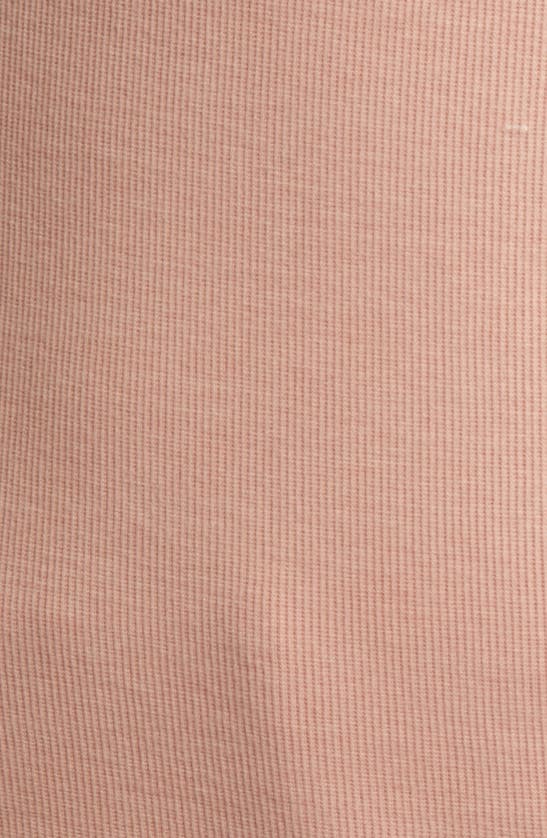 Shop Treasure & Bond Cutaway Shoulder Cotton Blend Tank In Pink Dawn