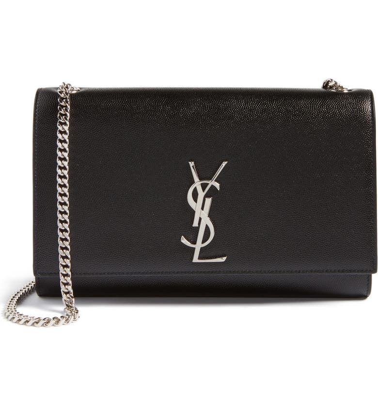 Saint Laurent Medium Kate Leather Wallet on a Chain | Nordstrom