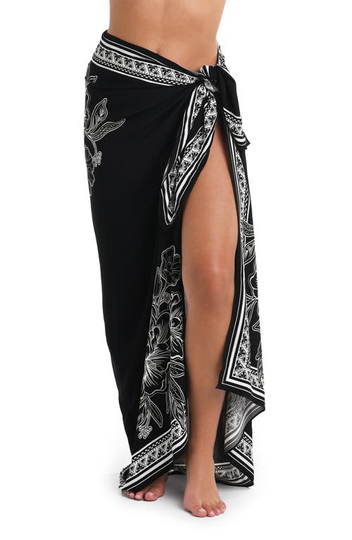 Cover-Up Pareo in Black