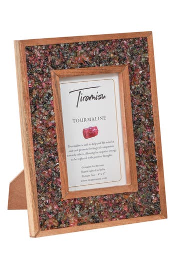 Tiramisu Gemstone Picture Frame In Pink Multi