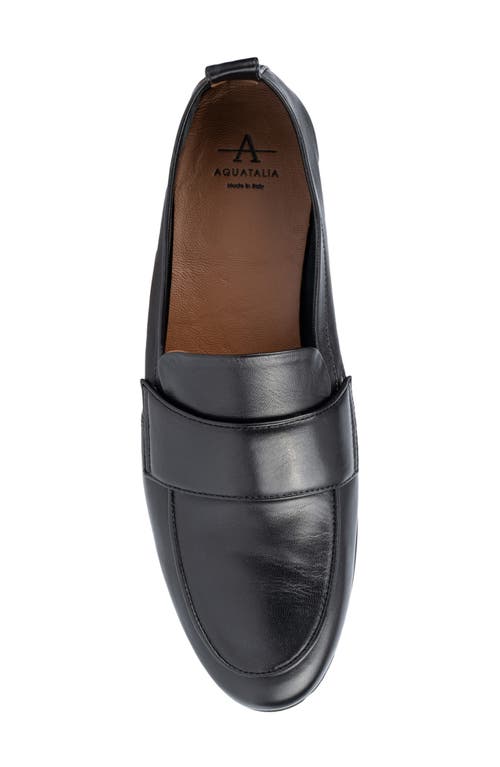 Aquatalia Shivani Loafer In Black