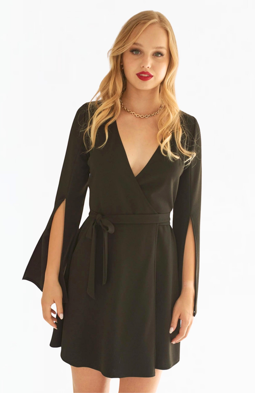 Shop Nanas Nana's Tina Dress In Black