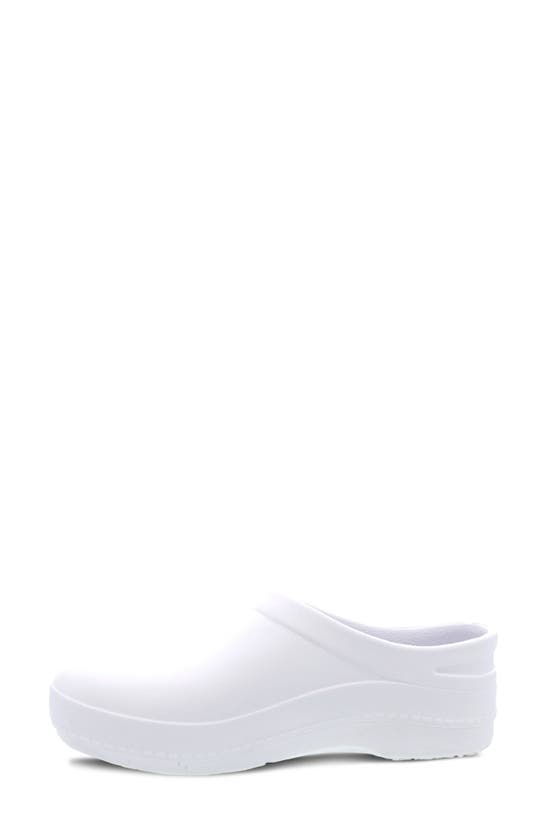 Shop Dansko Kaci Clog In White Molded