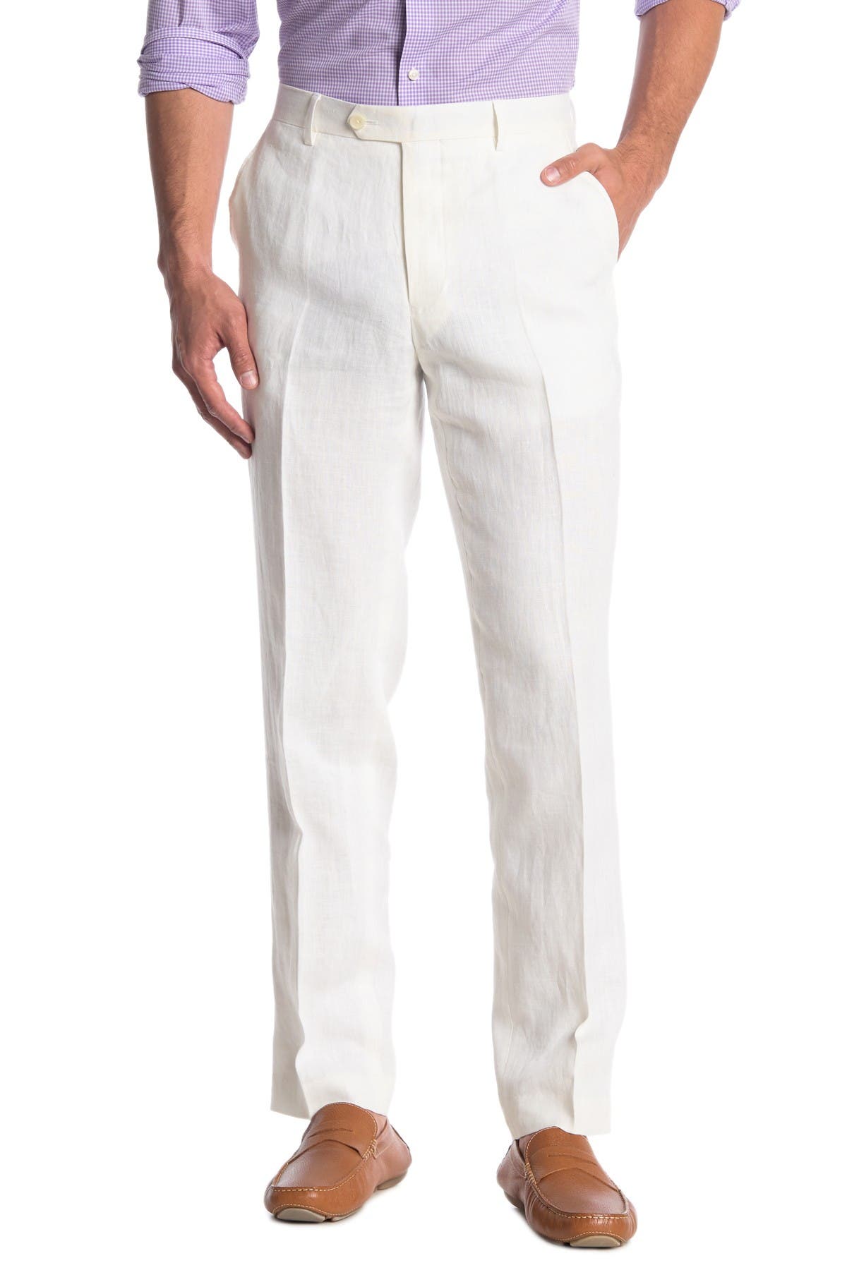 white tommy pants