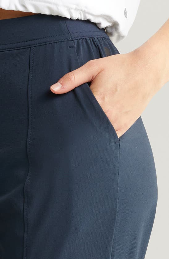 Zella Vantage High Waist Ankle Pants In Navy Sapphire