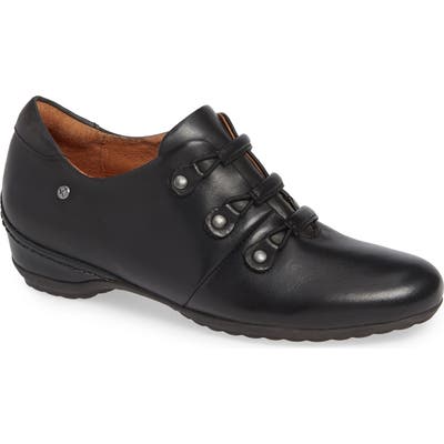 Pikolinos Venezia 3-Strap Flat, Black