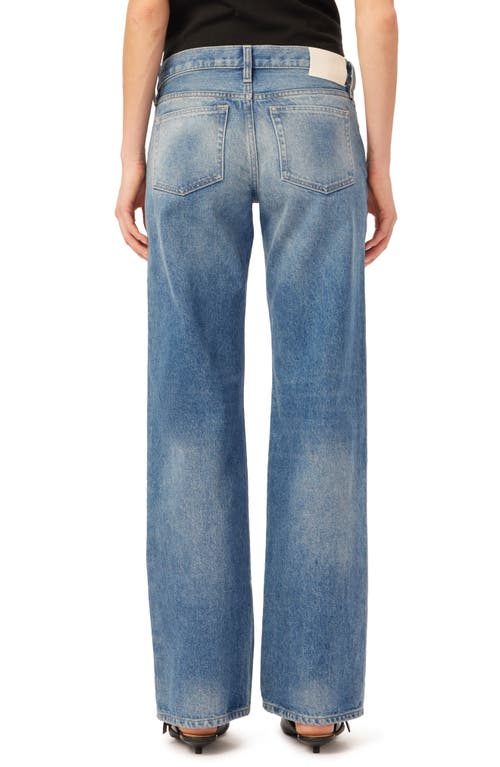 Dl1961 Drue Low Rise Wide Leg Jeans In Lt East Lake