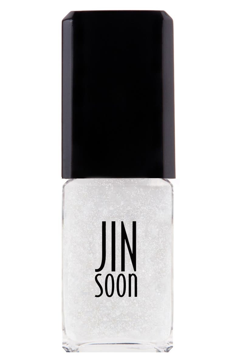 JINSOON 'Polka White' Nail Lacquer, Main, color, POLKA WHITE