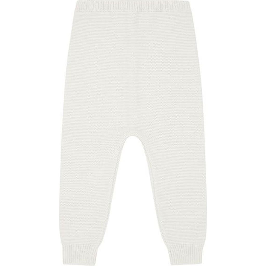 Vild House Of Little Organic Knit Trousers In Ecru
