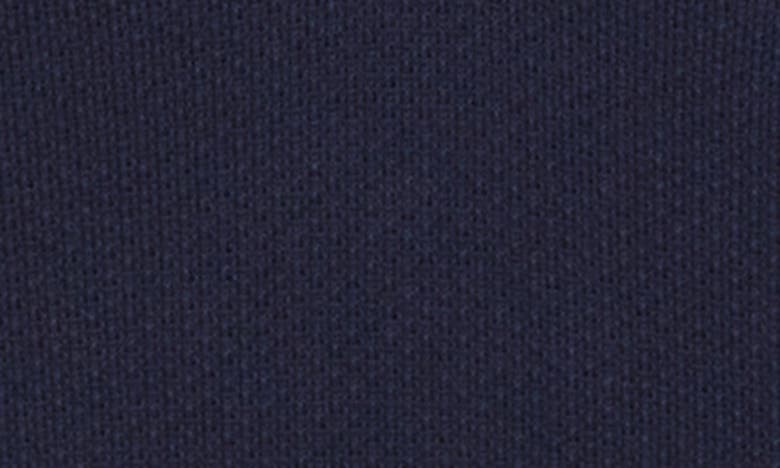 Shop Original Penguin Johnny Collar Textured Cotton Sweater Polo In Dark Sapphire