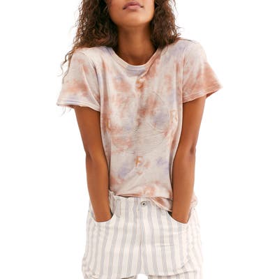 Free People Tidal Wave Graphic Tee, Brown