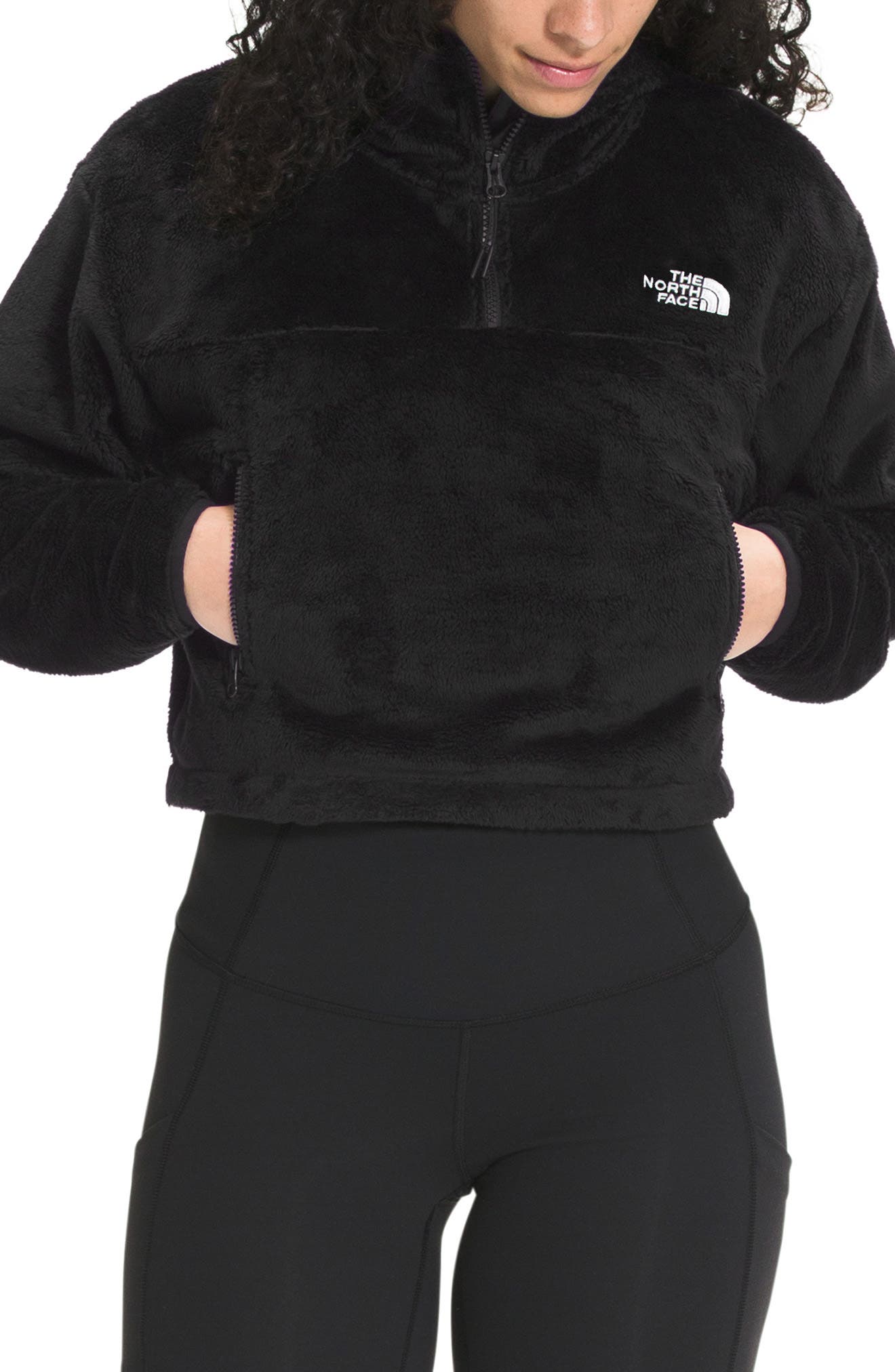 north face denali 2 hoodie black