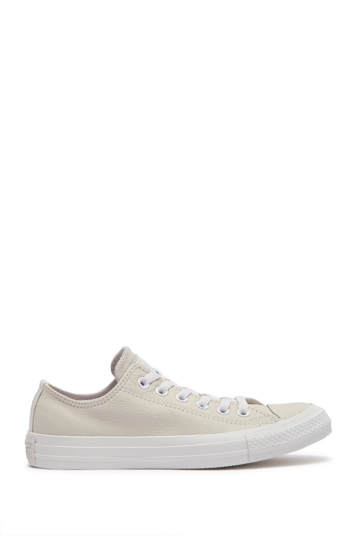 white all star oxford leather trainers