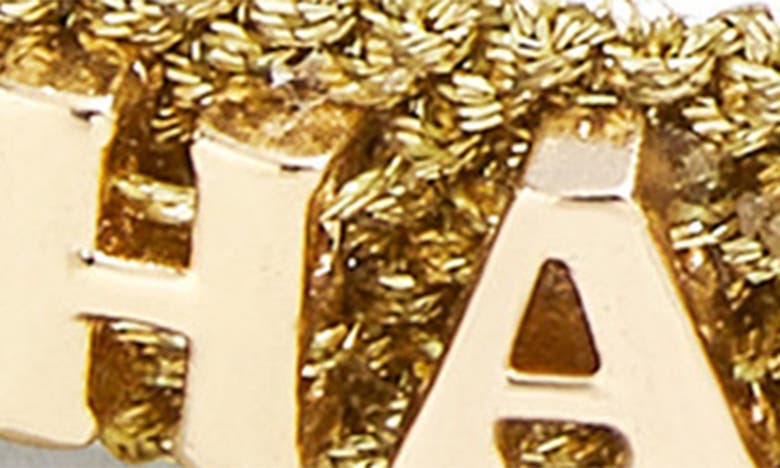 Shop Baublebar Custom Metallic Woven Slider Bracelet In Gold