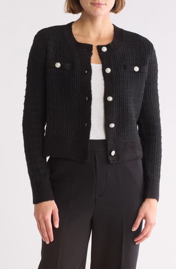 Laundry by Shelli Segal Boucle Cardigan Nordstromrack