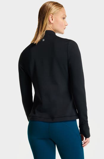 Sweaty Betty Therma Boost half-zip running top - ShopStyle