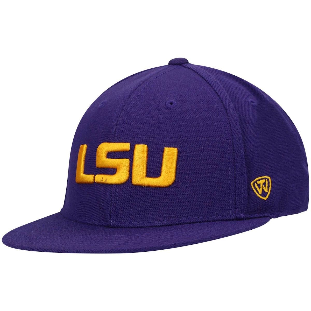 purple lsu hat