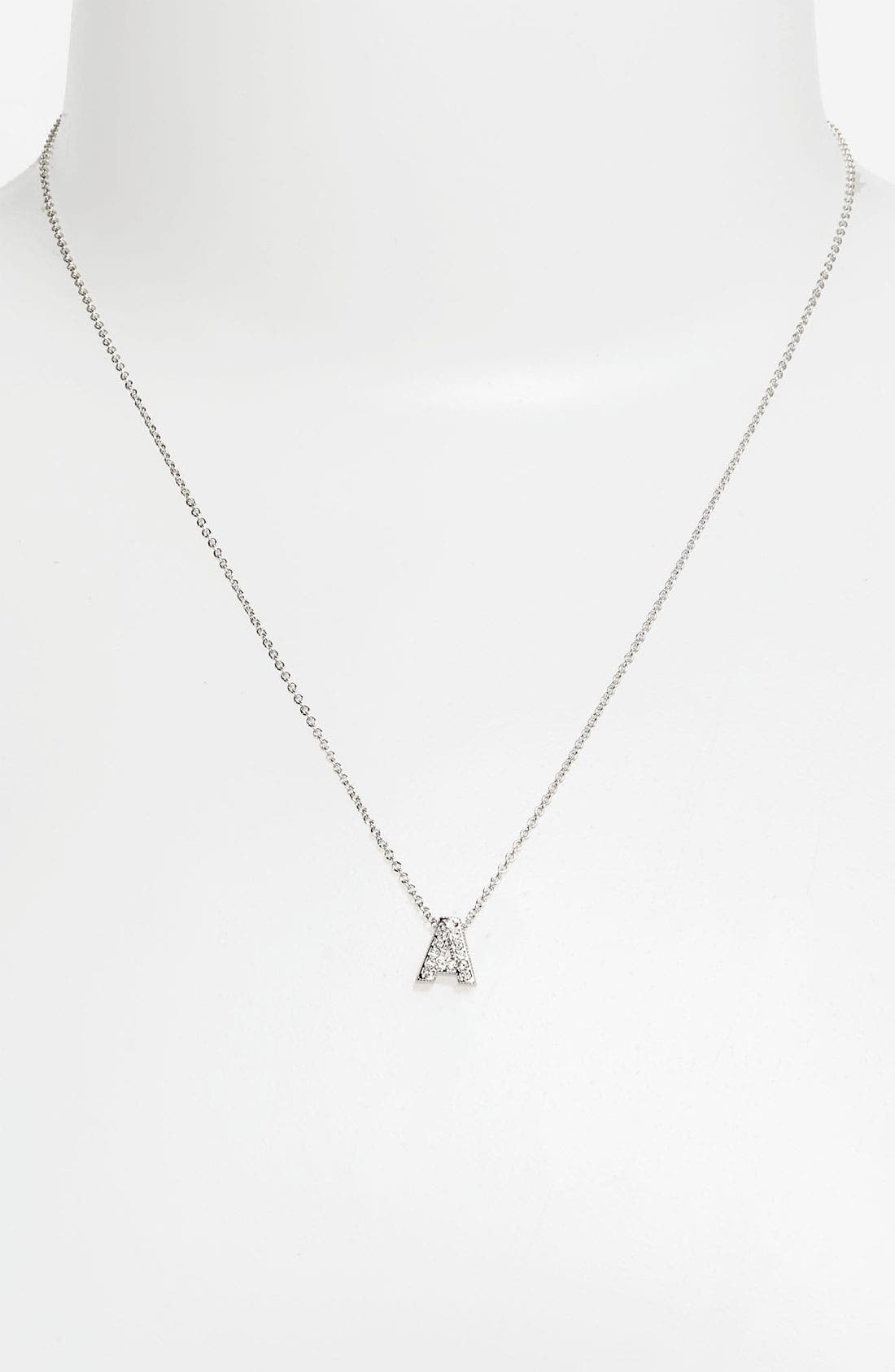 Nadri Boxed Initial Pendant Necklace Nordstrom