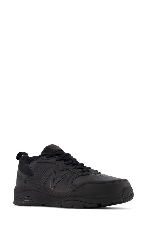 New Balance Mx 857 V3 Training Shoe In Black/black