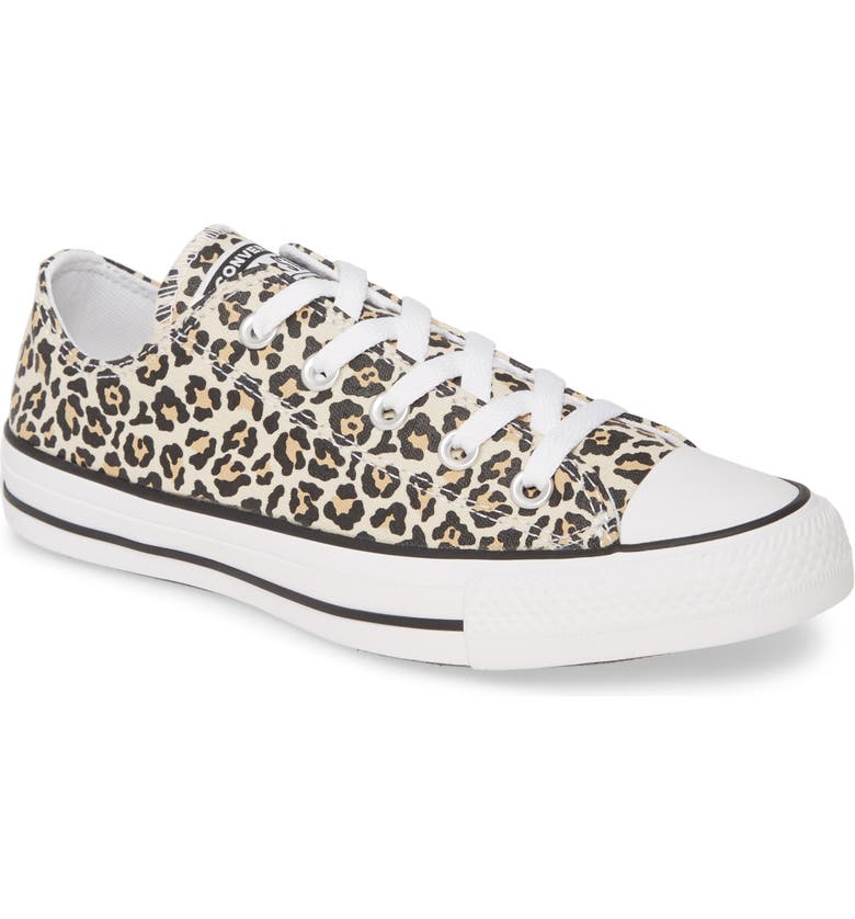 Converse Chuck Taylor® All Star® Leopard Print Low Top Sneaker (Women