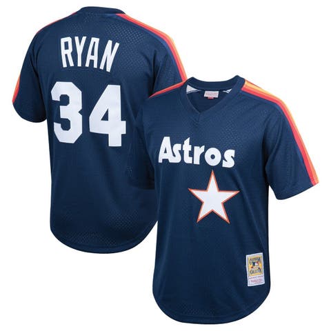 Youth Houston Astros Nolan Ryan Nike Orange Cooperstown Collection Player  Name & Number T-Shirt