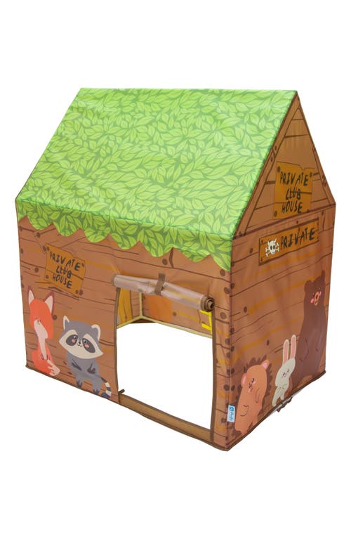 Pacific Play Tents Lil Clubhouse Play Tent in Brown 