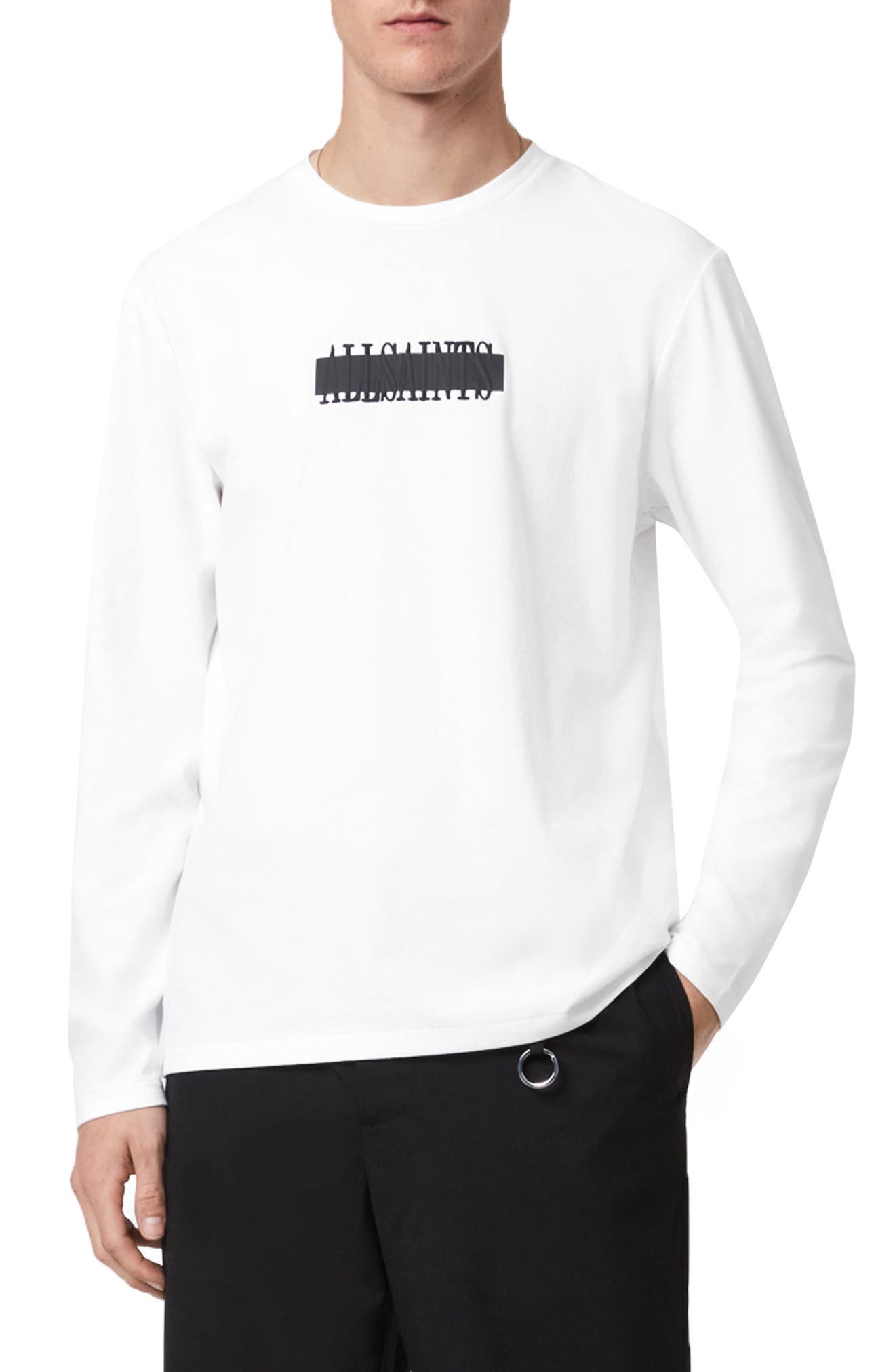 allsaints long sleeve t shirt