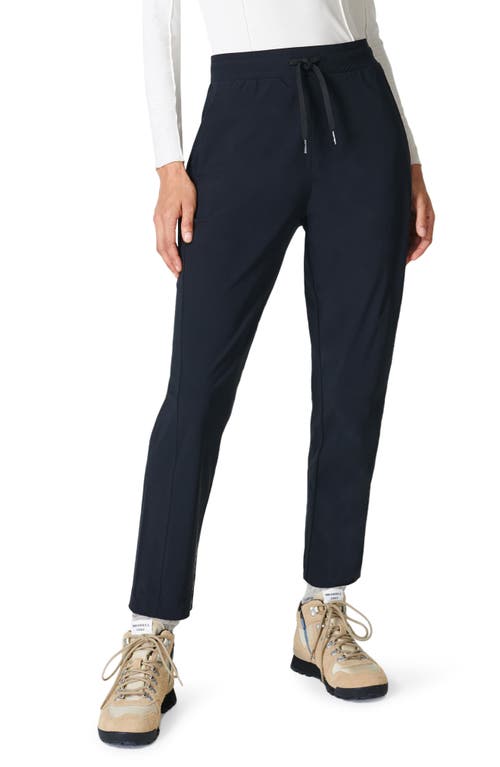 Sweaty Betty Arctic Explorer Drawstring Fleece Pants Black at Nordstrom,