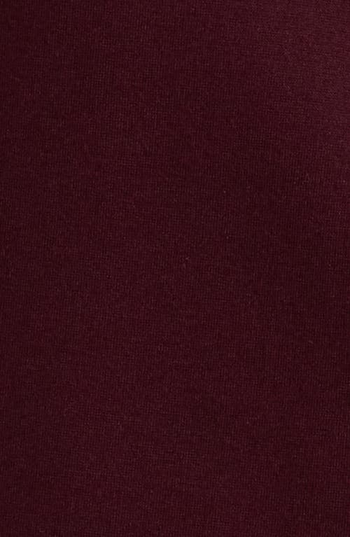 Universal Standard Lennox Padded Shoulder Stretch Ponte Blazer In Black Cherry