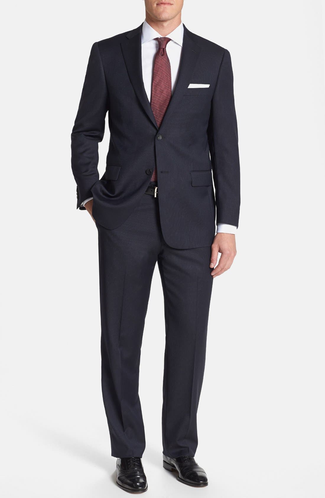 Hart Schaffner Marx 'New York' Classic Fit Stripe Suit Nordstrom