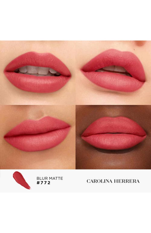 Carolina Herrera Fabulous Kiss Blur Matte Lipstick Refill In 772 Slay Nude