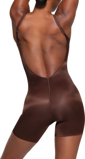 SKIMS Barely There Low Back Mid Thigh Bodysuit