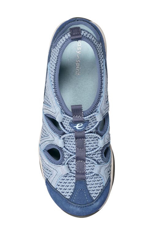 Shop Easy Spirit Earthen Walking Sneaker In Grey Blue/dustyblue