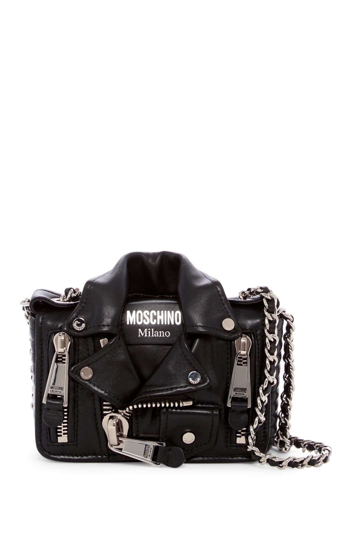 moschino bag jacket