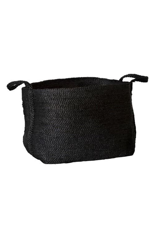 Will & Atlas Jute Basket in Charcoal at Nordstrom