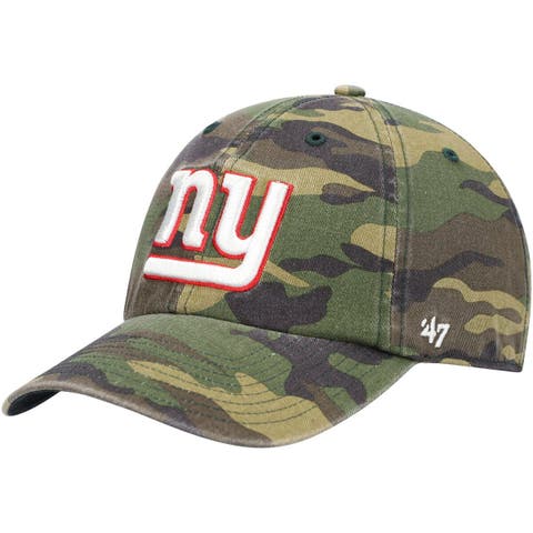 Men's '47 Camo Los Angeles Chargers Woodland Clean Up Adjustable Hat