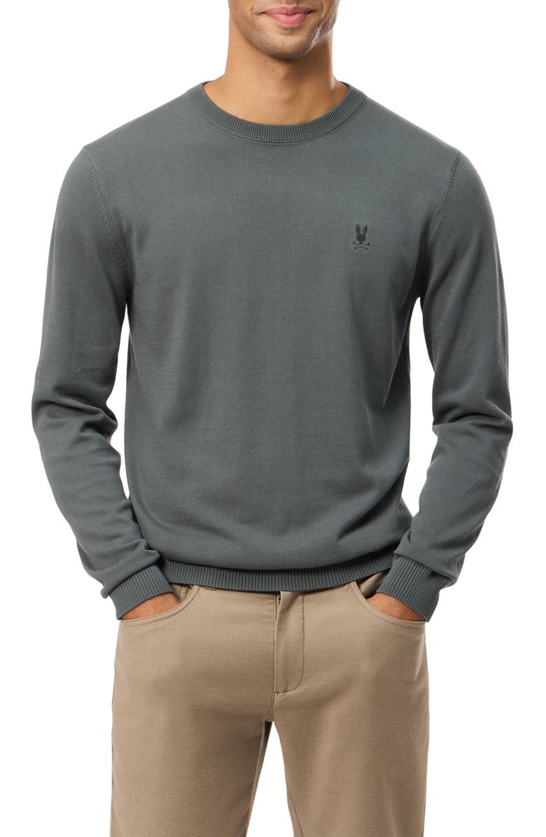 Psycho Bunny Belmore Cotton Crewneck Sweater Nordstrom