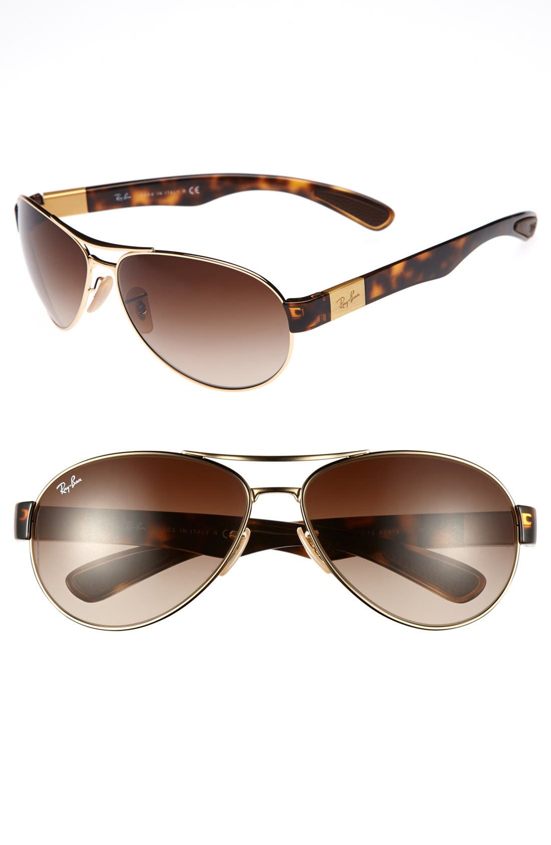 RayBan 'Pilot' 63mm Sunglasses Nordstrom