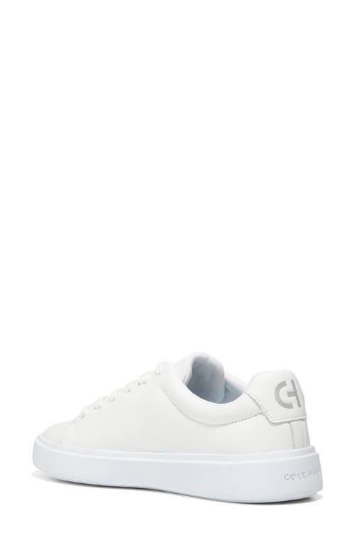 Shop Cole Haan Grandpro Crosscourt Traveler Sneaker In White/bluebell/white