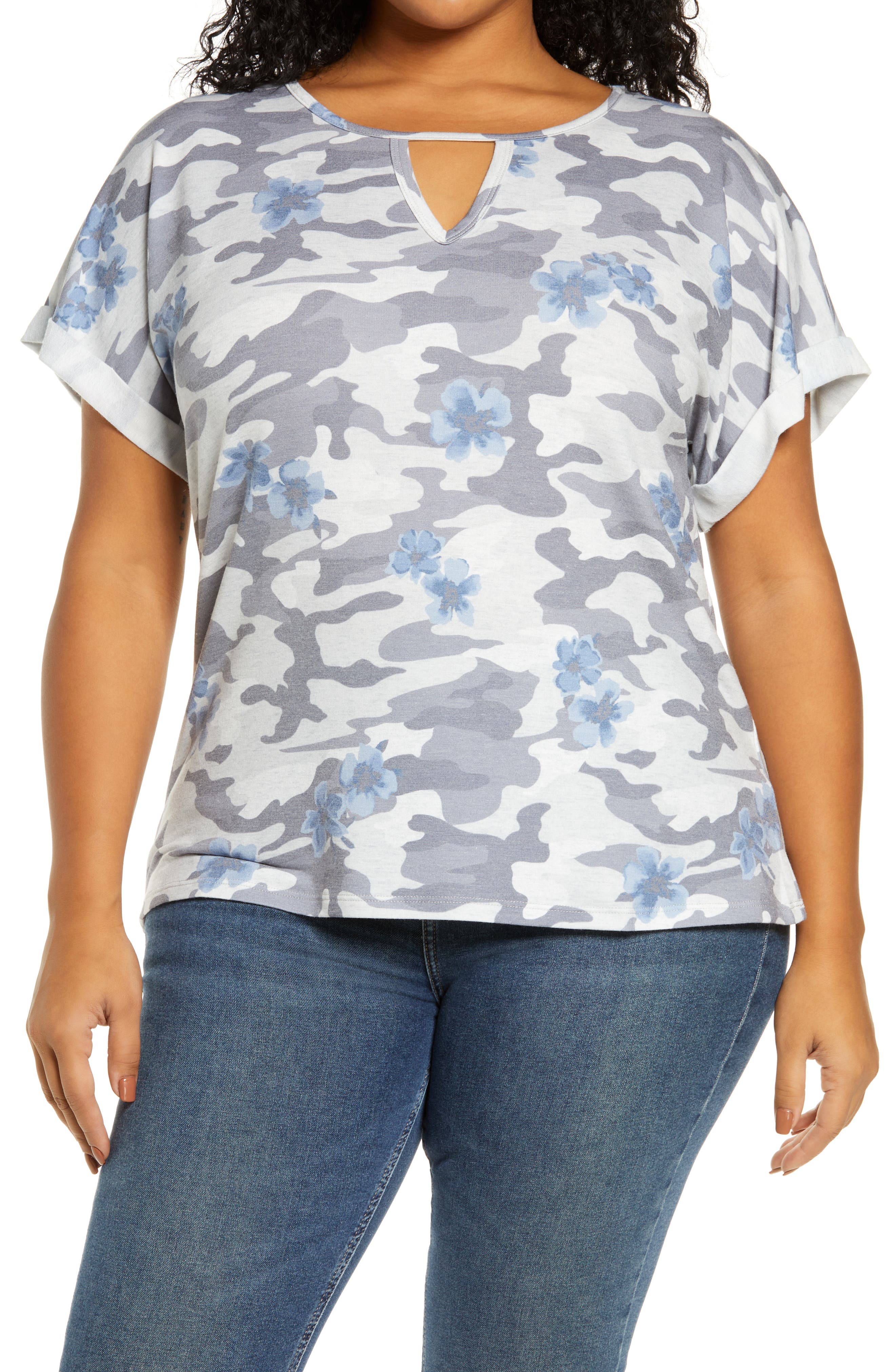 bobeau cold shoulder top