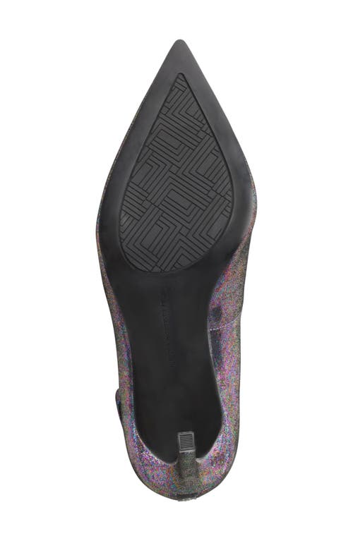 Karl Lagerfeld Paris Sury Ankle Strap Pump In Purple Multi