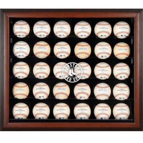Fanatics Authentic Los Angeles Kings 2014 Stanley Cup Champions Brown Framed 30-Puck Logo Display Case