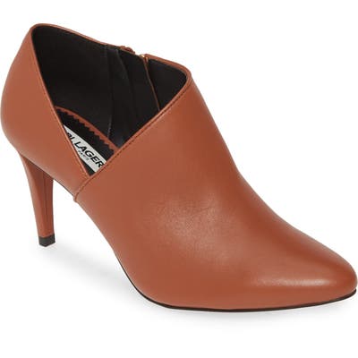 Karl Lagerfeld Paris Mishka Ankle Boot- Brown