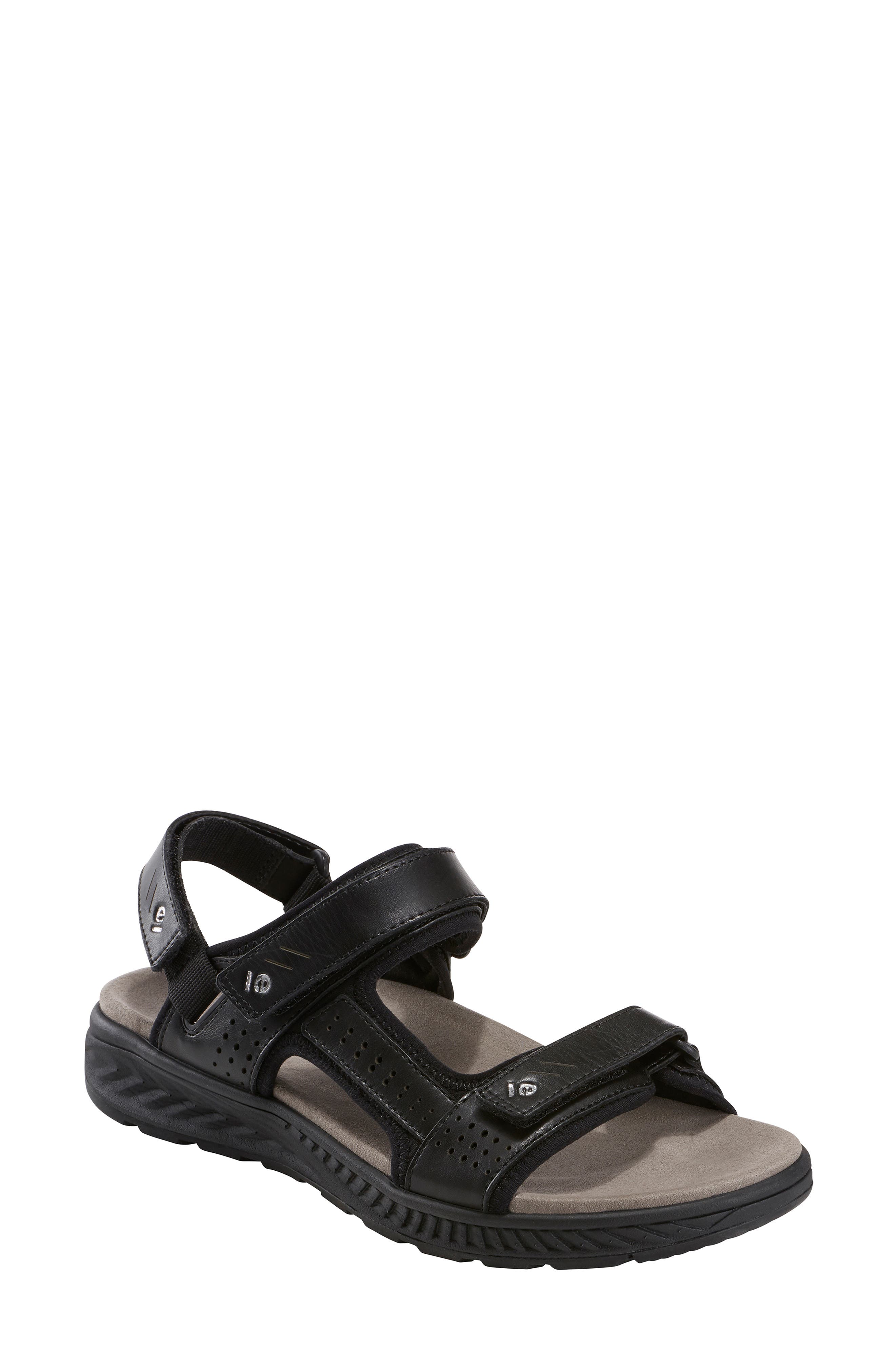 Earth Azore Sandal- Black